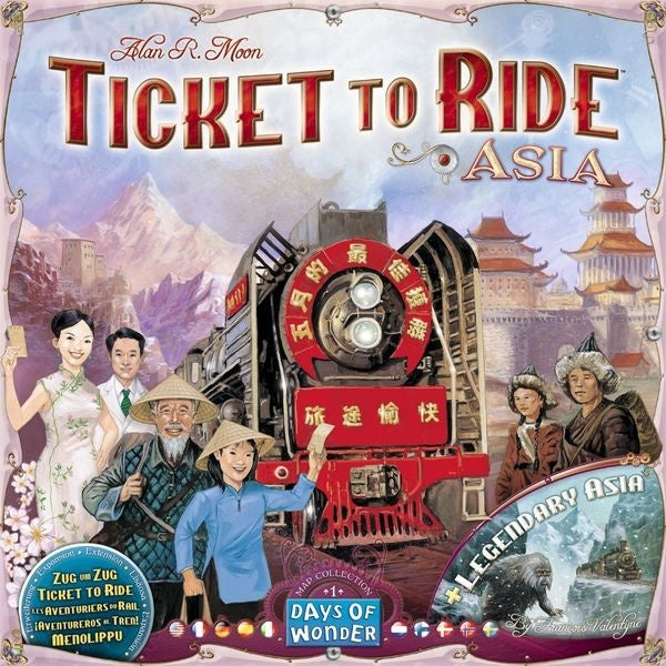 Image du jeu Ticket to Ride Map Collection 1: Asia + Legendary Asia