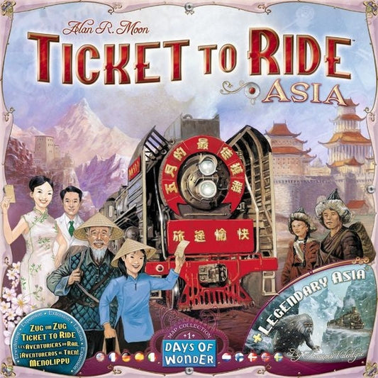 Image du jeu Ticket to Ride Map Collection 1: Asia + Legendary Asia