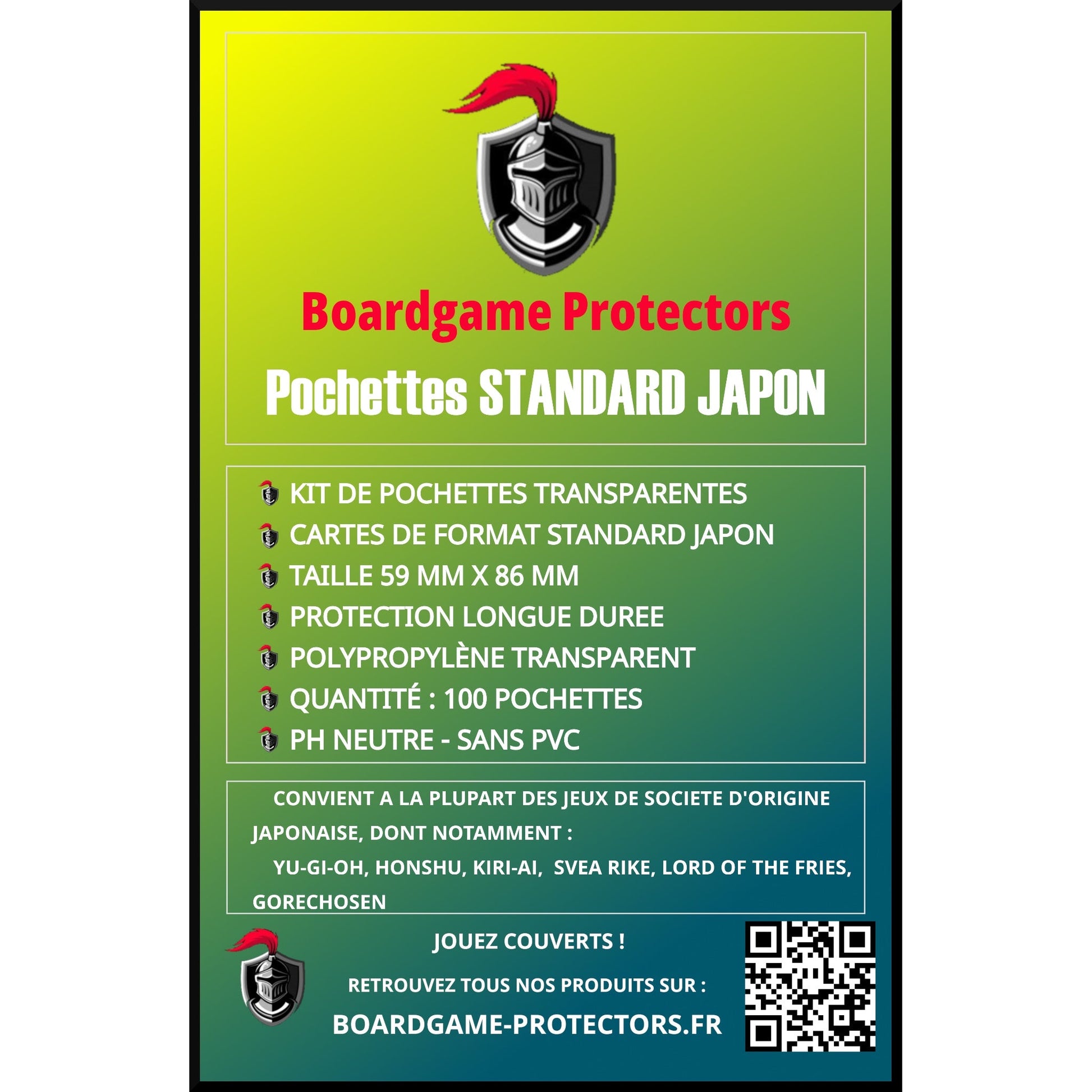 Image des pochettes de taille STD_JAP